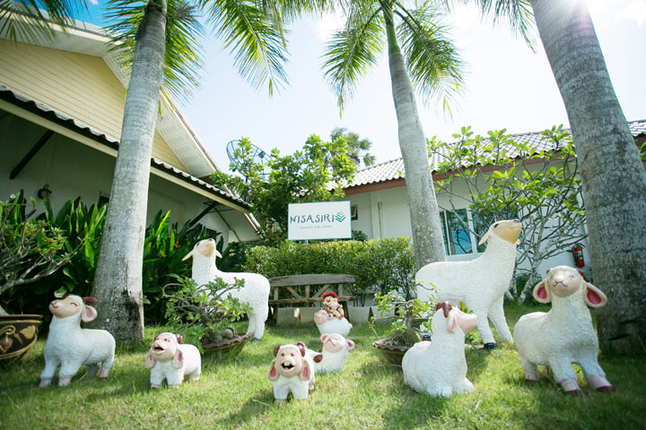 ณิสาญ์สิริ ที่พักแหลมสิงห์น้องหมาพักได้