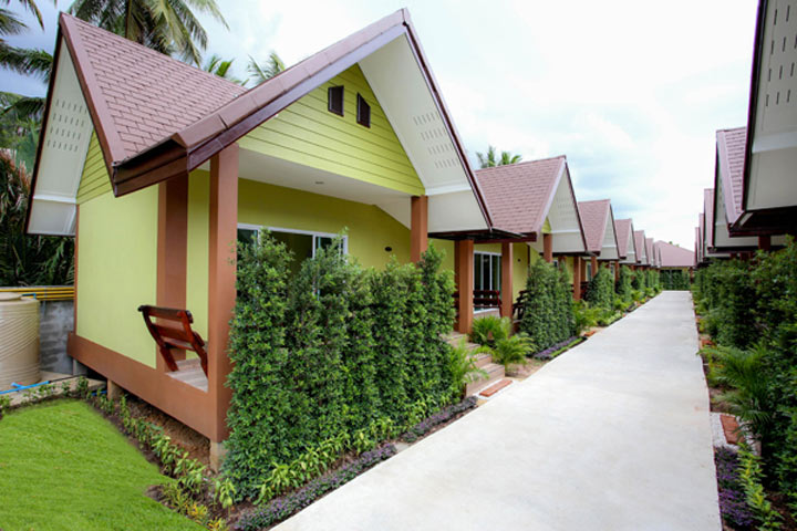 ที่พักอัมพวาน้องหมาพักได้ เนเจอร์กรีน