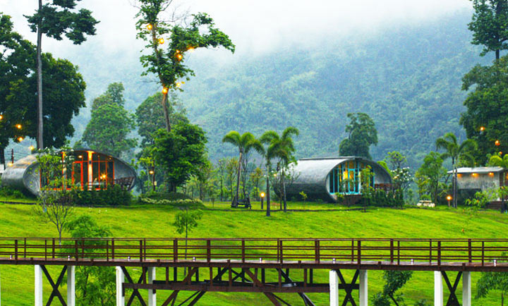 พาน้องหมาเที่ยว น้องหมาพักได้ที่ เดอะบันยันลีฟ รีสอร์ท สวนผึ้ง รีสอร์ทที่น้องหมาพักได้