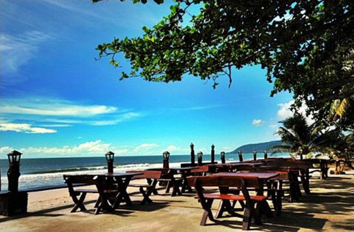 ตาลคู่ บีชรีสอร์ท ชายหาดขนอม น้องหมาพักได้