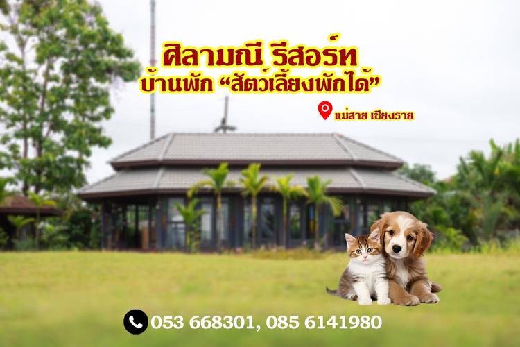 เชียงรายที่พักน้องหมาพักได้