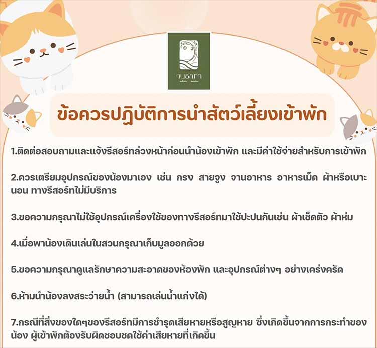 ที่พักพิษณุโลกน้องหมาพักได้