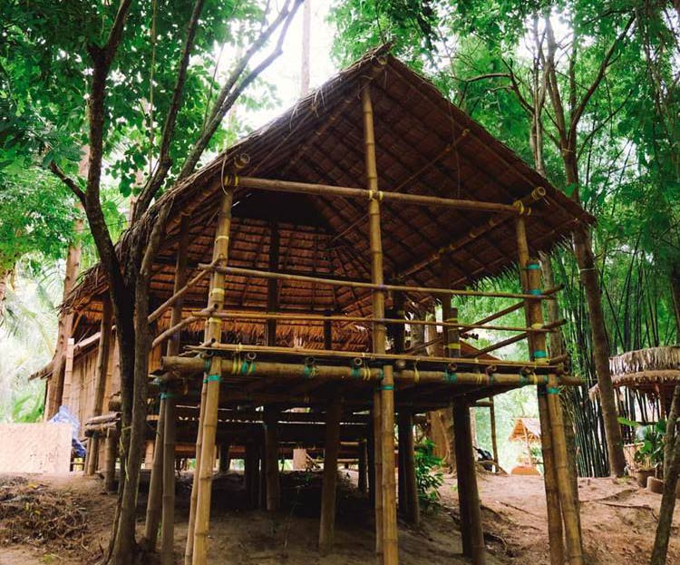 ลานกางเต็นท์สวนผึ้งน้องหมาพักได้