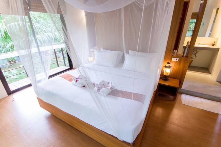 ที่พักเขาสกสุราษน้องหมาพักได้