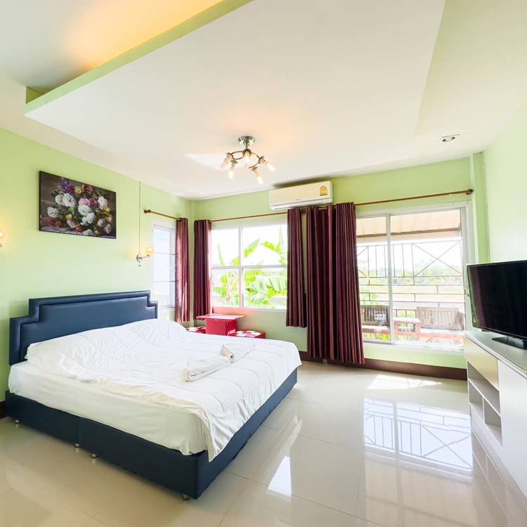 ที่พักสุพรรณบุรีน้องหมาพักได้