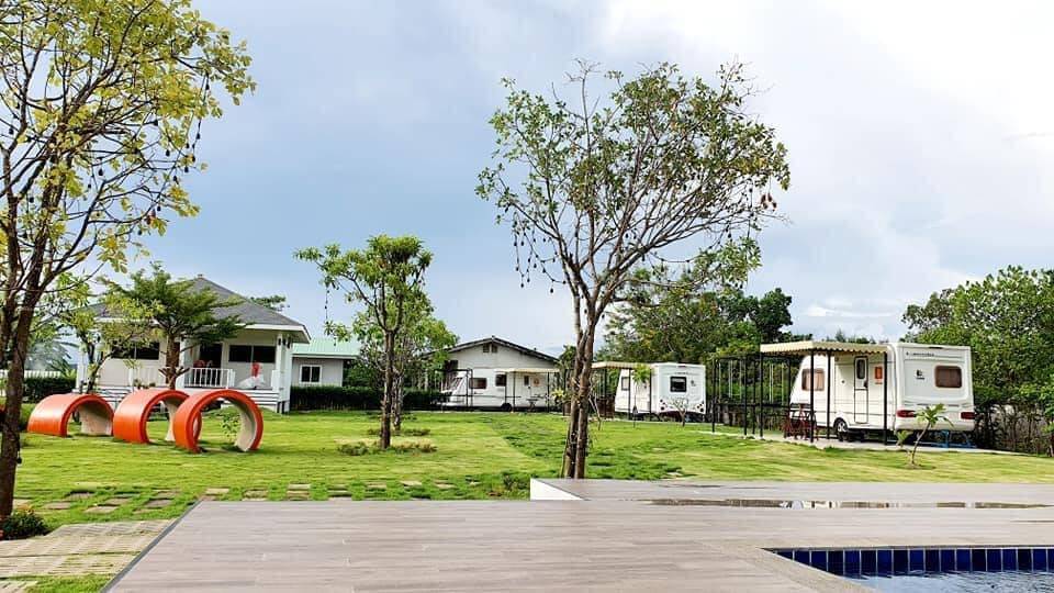 ที่พักรถบ้านเจ้าหลาวหมาพักได้