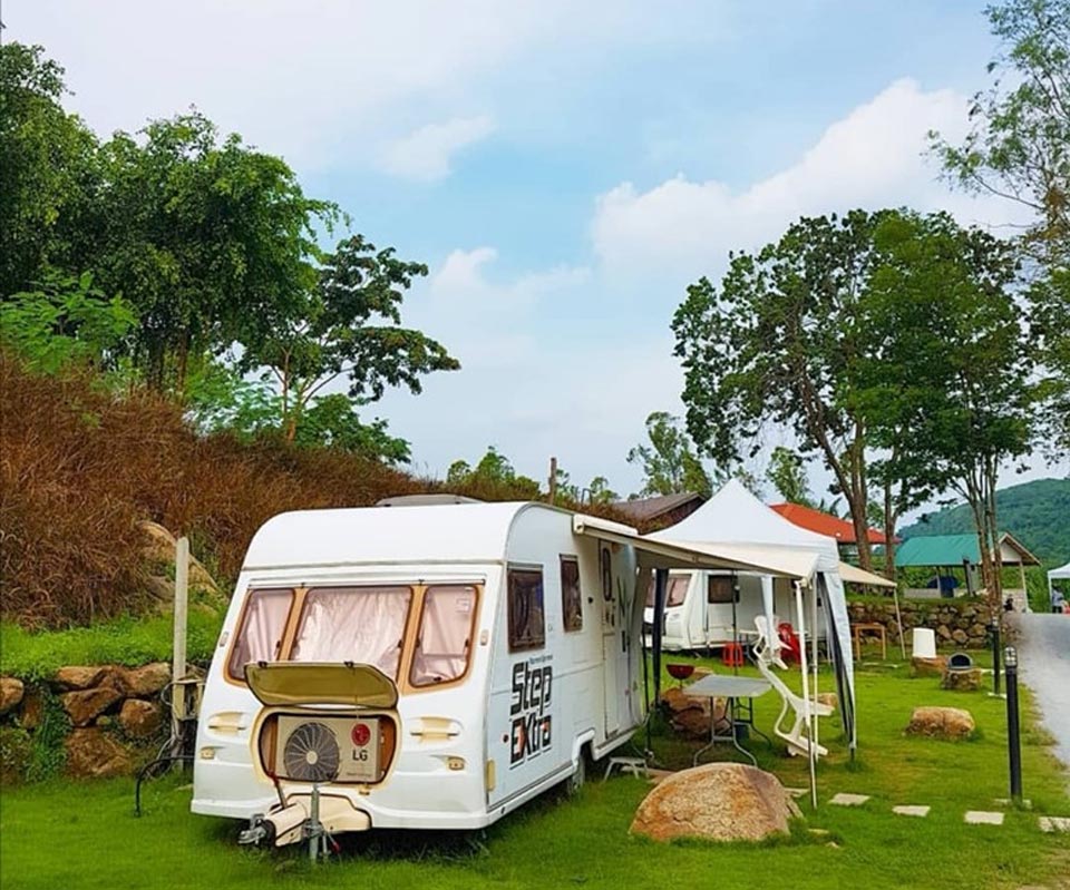 ที่พักรถบ้านสวนละไมหมาพักได้