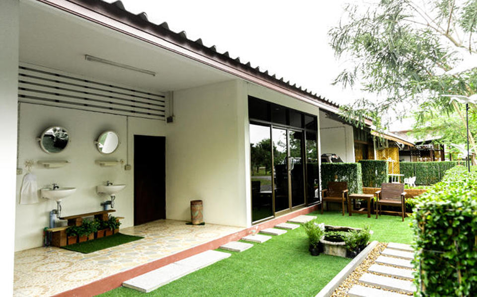 ที่พักนครนายกน้องหมาพักได้