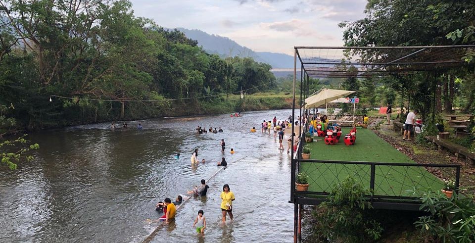 ที่พักใกล้เขื่อนขุนด่านหมาพักได้