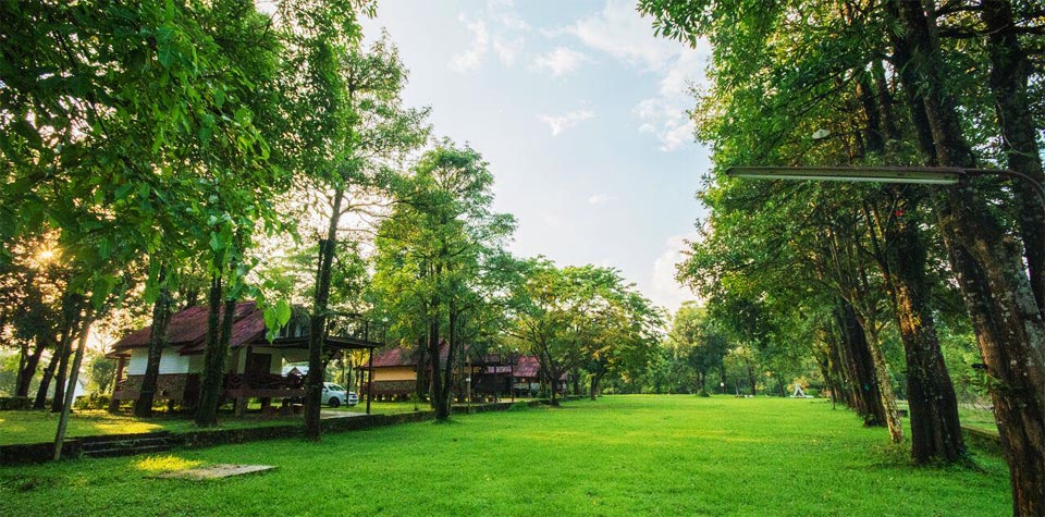 ที่พักใกล้เขื่อนขุนด่านหมาพักได้