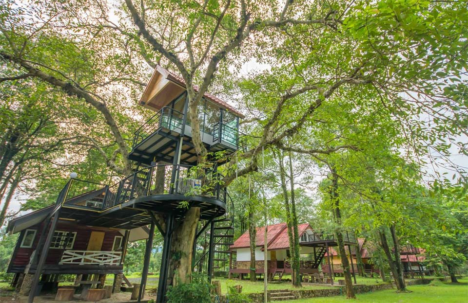 ที่พักใกล้เขื่อนขุนด่านหมาพักได้