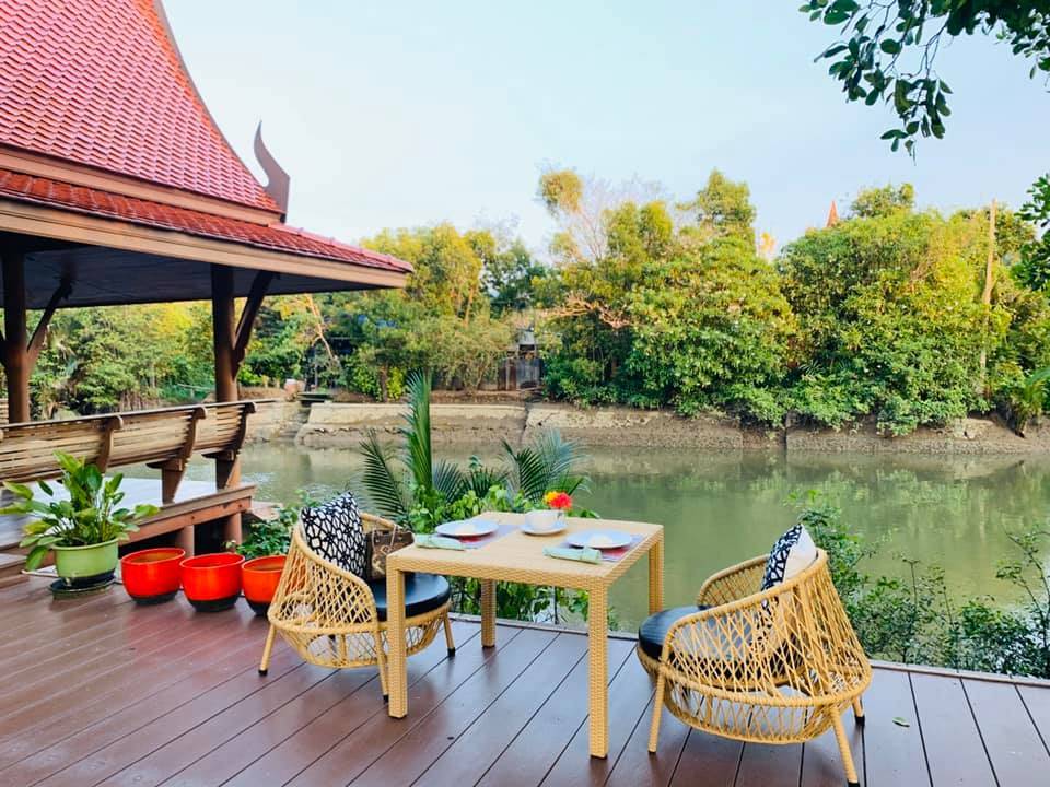ที่พักอัมพวา แม่กลองน้องหมาพักได้
