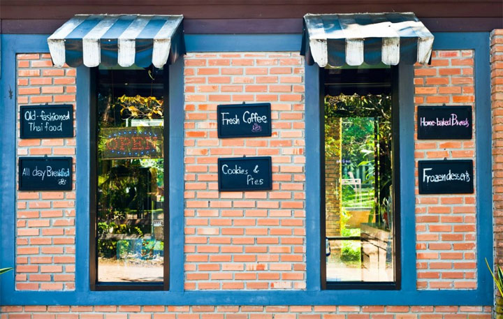 ร้าน BAA BAA Black Cafe ร้านกาแฟ แม่ริม เชียงใหม่น้องหมาเข้าได้